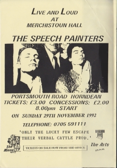 Live Loud Merchistoun Hall Horndean 29 Nov 1992 001