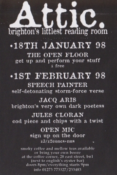 Attic Brighton 1998 001