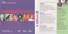 Soho Theatre May - August 2003 double
