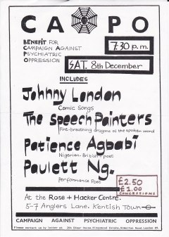 CAPO Rose Hacker Centre London Sat 8 Dec