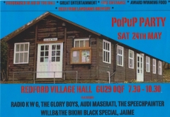 Pop Up Party Redford Village Hall West Sussex 001