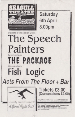 Seagull Theatre Lowestoft  Sat 6 April 001