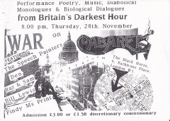 The Black Horse Rathbone Place London W1 28th Nov