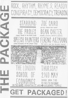 The Package London SChool of Economics Thurs 2 May 002