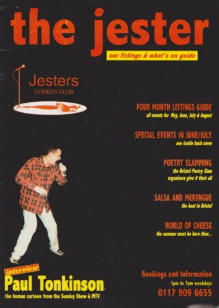 Speech Painter the jester comedy club june 1998 b 001